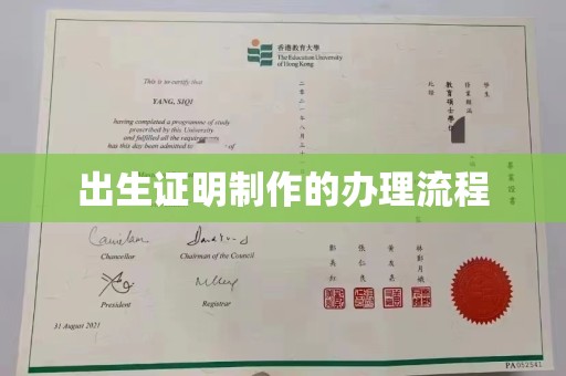 大观出生证明制作的办理流程